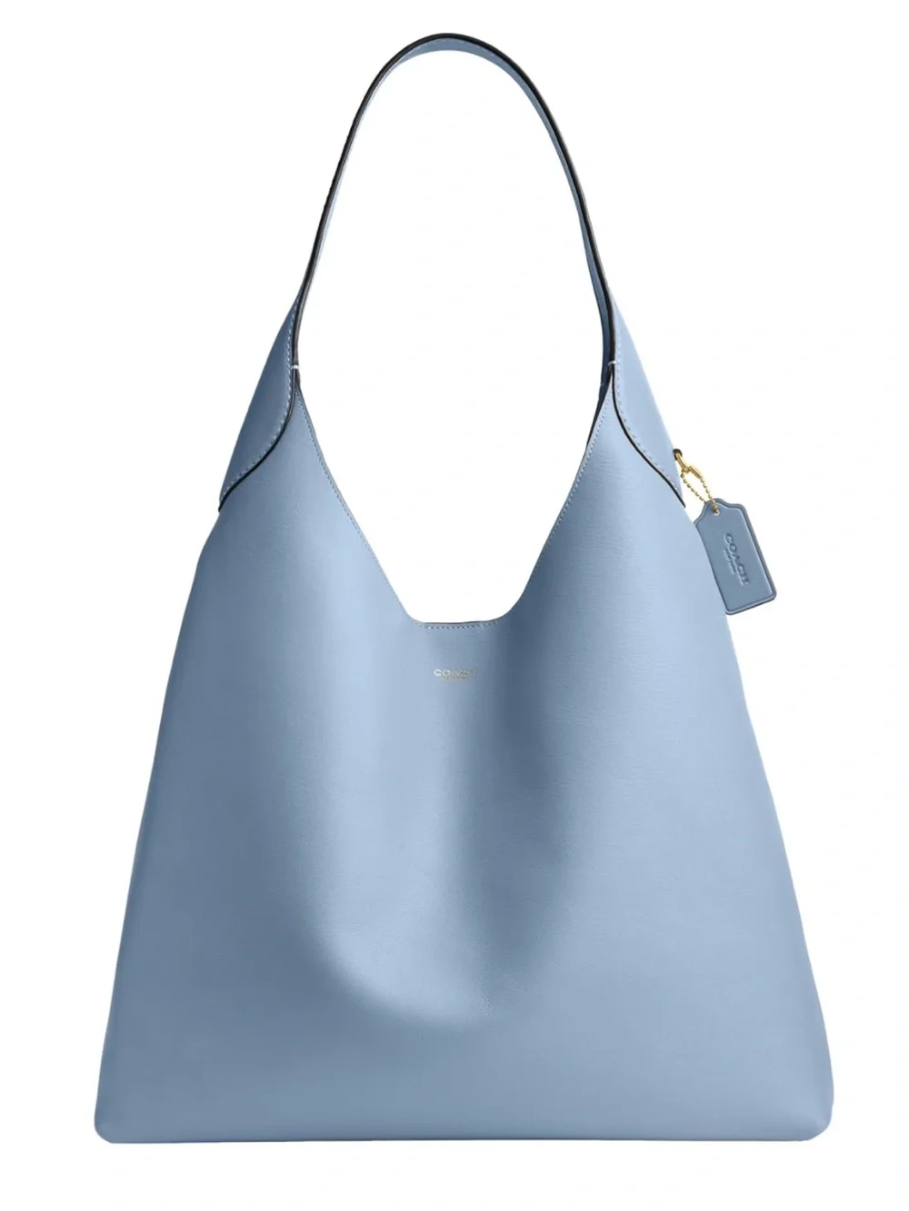 New Coach Leather Bluebell Brooklyn 39 Shoulder Bag